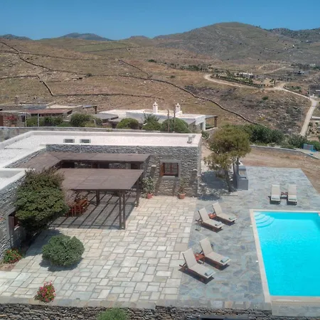 Phos Pool In Koundouros, Kea 别墅 *