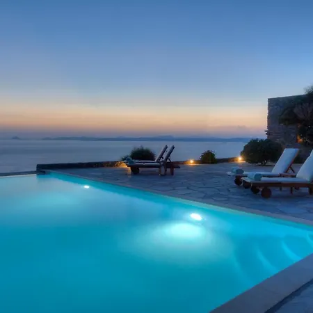 别墅 Phos Pool In Koundouros, Kea *