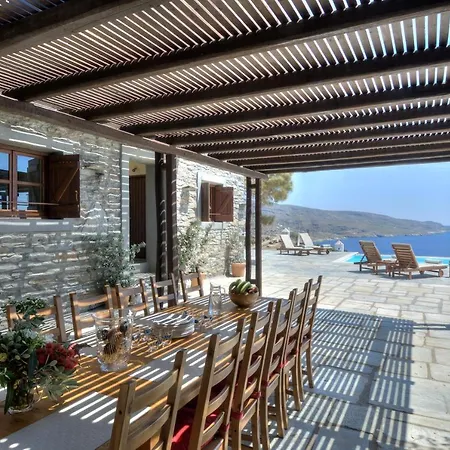 Villa Phos Pool In Koundouros, Kea Koundouros