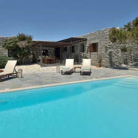 Villa Phos Pool In Koundouros, Kea