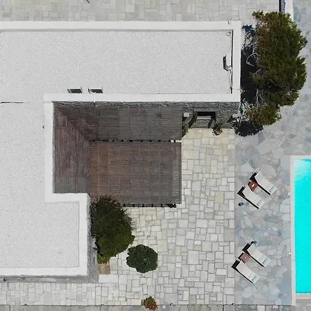别墅 Phos Pool In Koundouros, Kea *