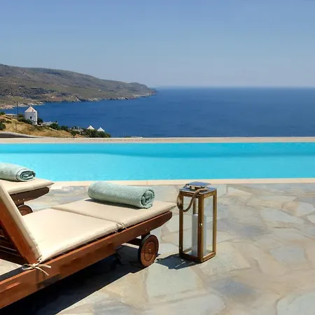 别墅 Phos Pool In Koundouros, Kea